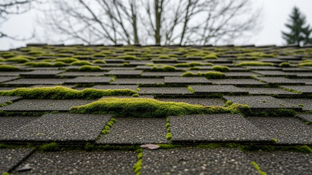 How Does Moss Damage Roof Shingles Shorten the Roof’s Lifespan?